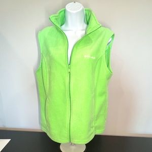 Columbia Vest X-Large in Green Women's